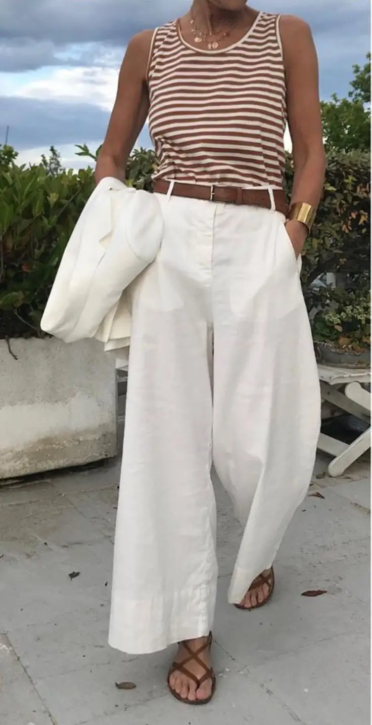 Linen Pants Outfit