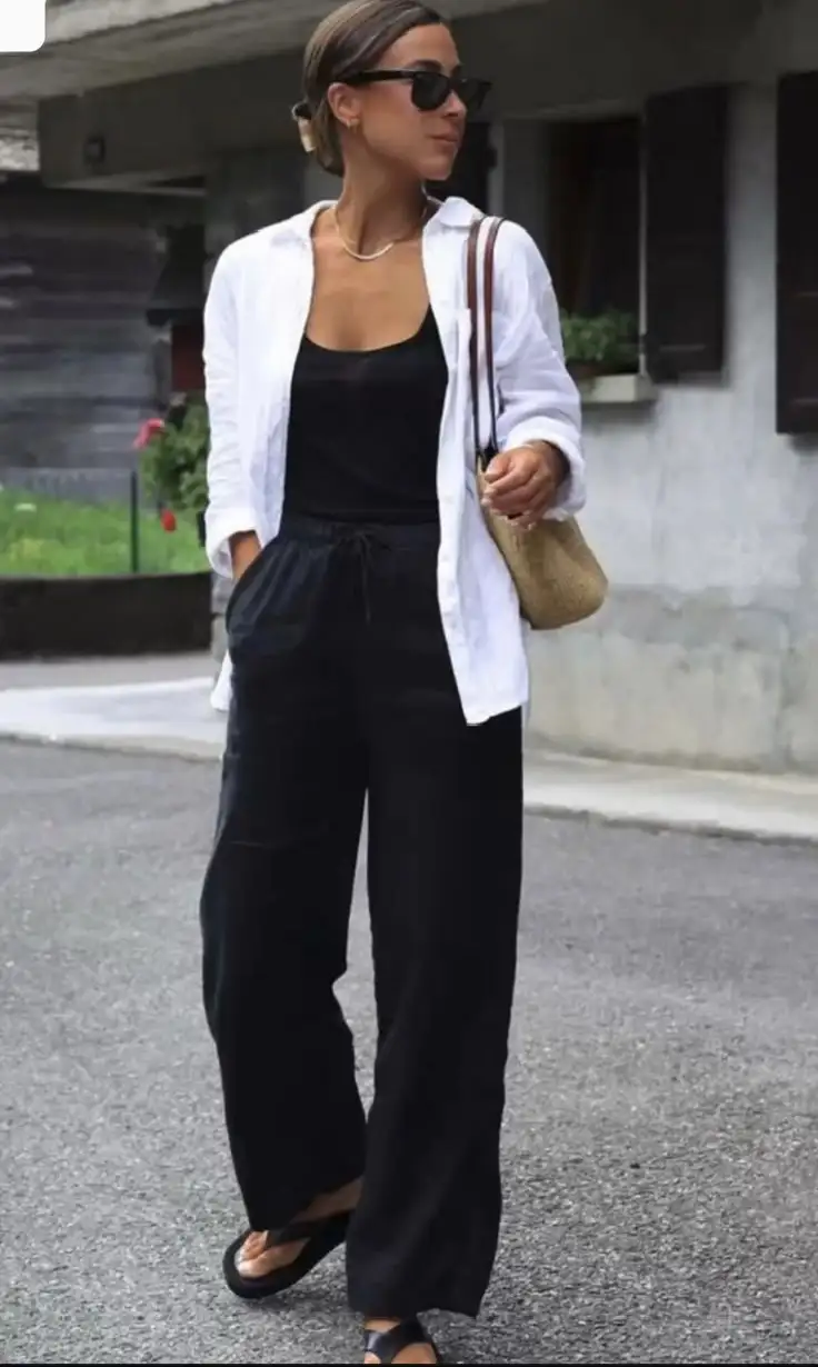 Linen Pants Outfit