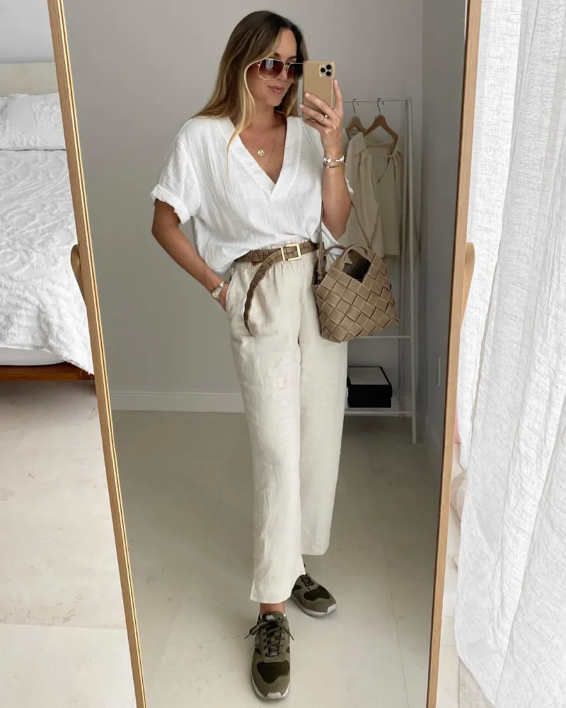 Linen Pants Outfit