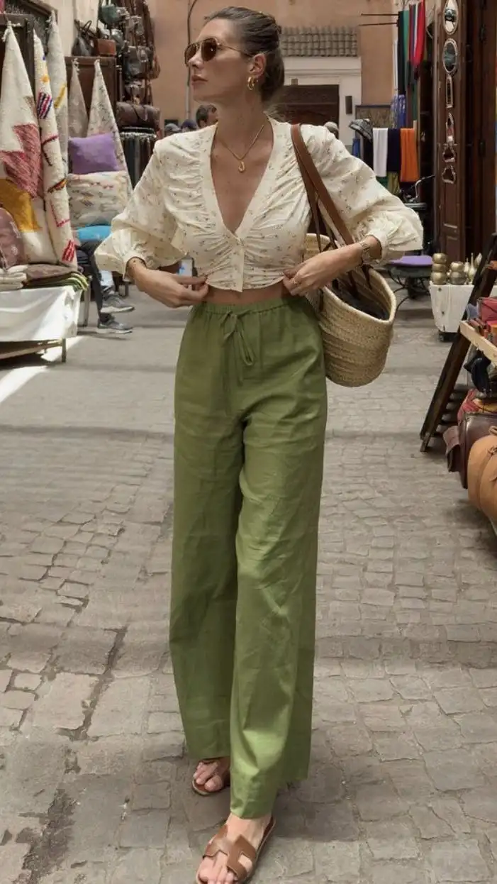 Linen Pants Outfit