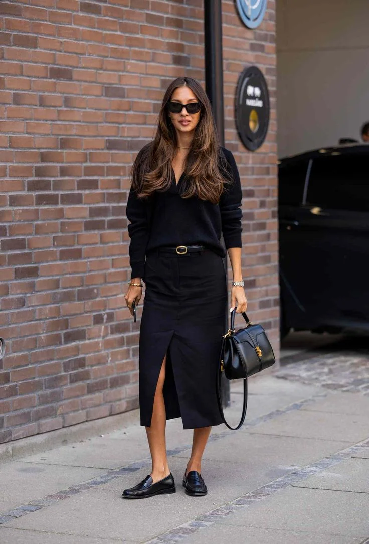 Loafers outfit summer