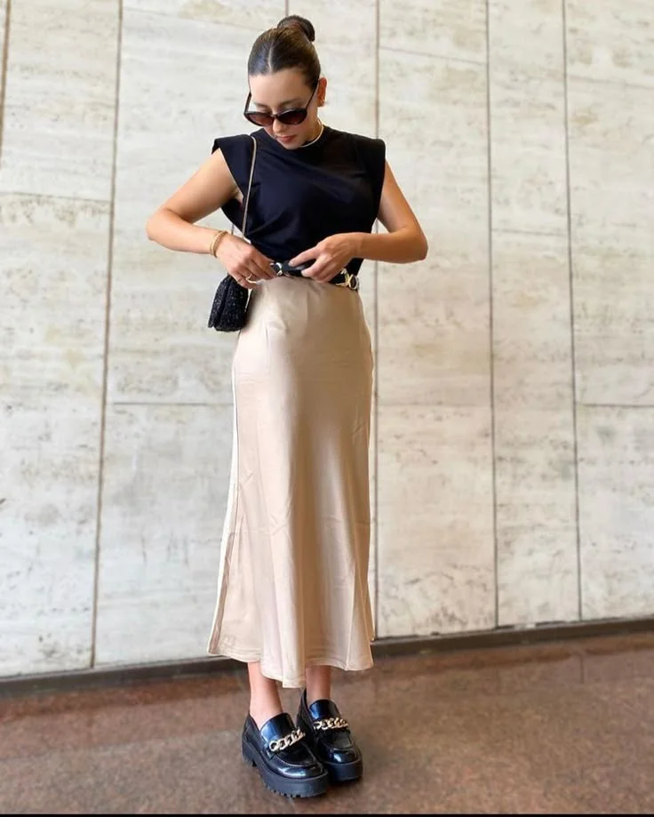 Loafers outfit summer