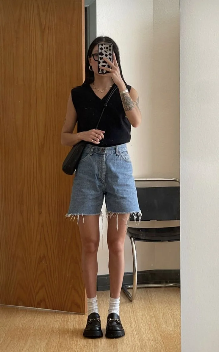 Loafers outfit summer