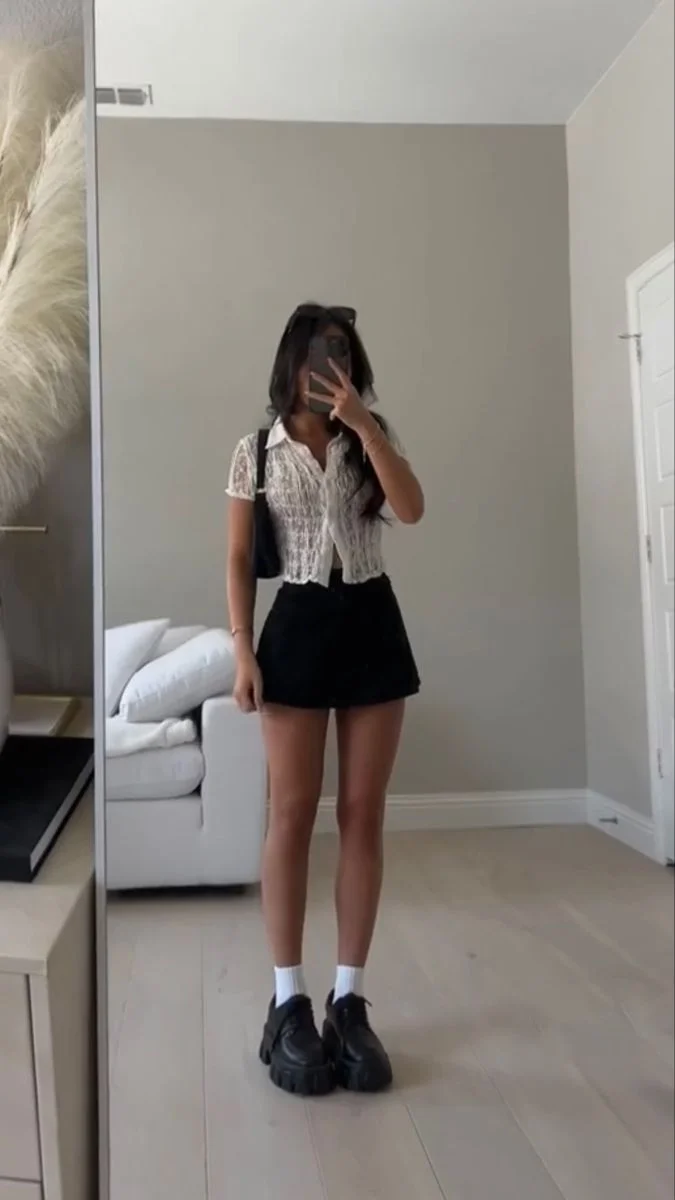 Loafers outfit summer
