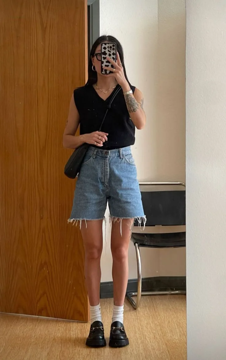 Loafers outfit summer