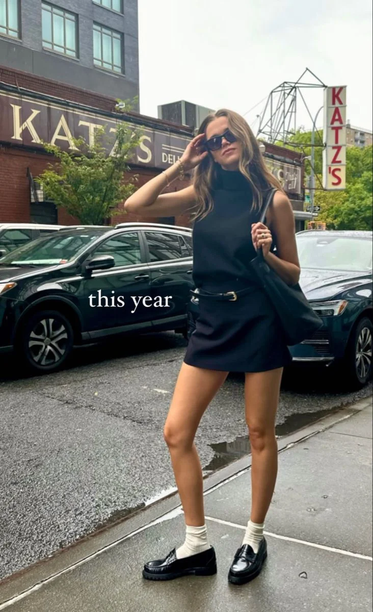 Loafers outfit summer