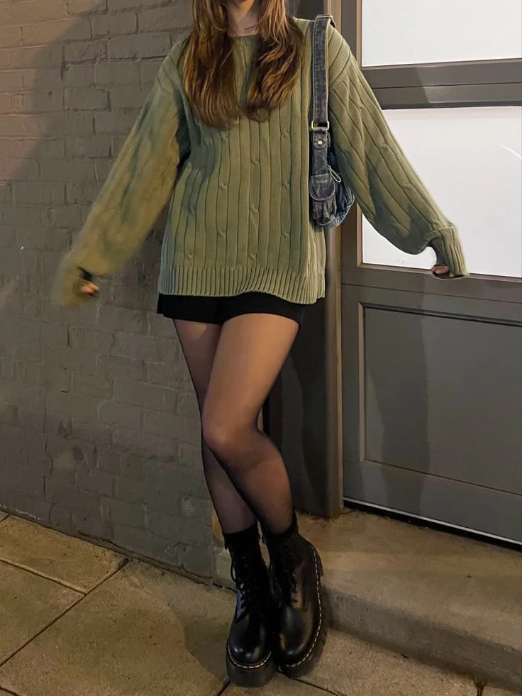 mini skirt outfit