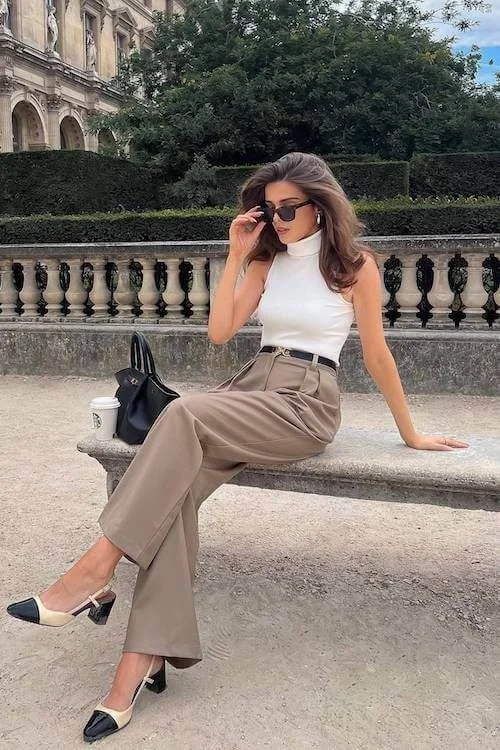 quiet luxury outfit