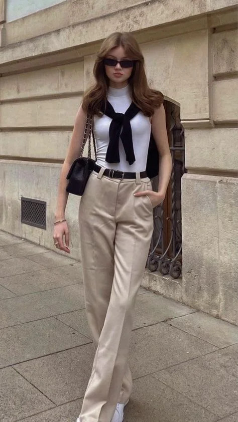 quiet luxury outfit