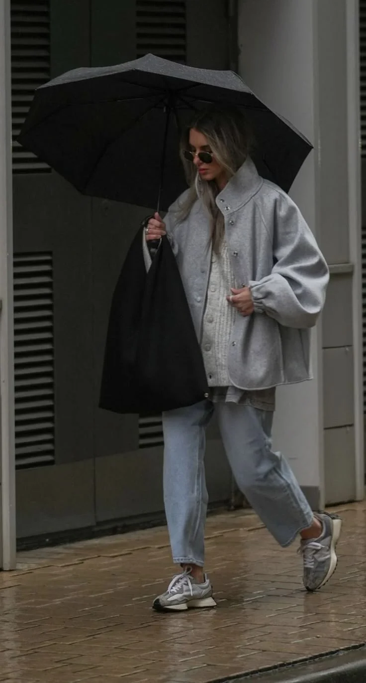 rainy summer day outfit