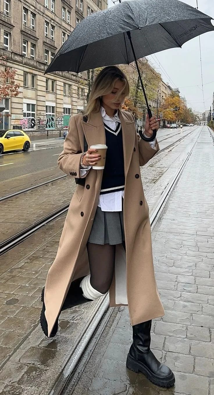 rainy summer day outfit