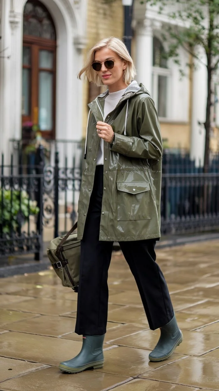 rainy summer day outfit