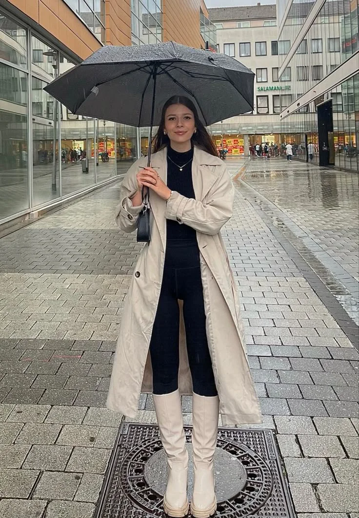 rainy summer day outfit
