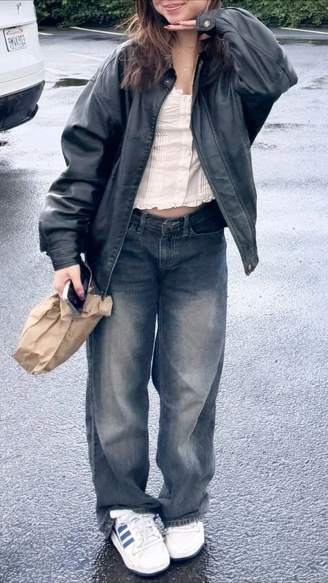 rainy summer day outfit