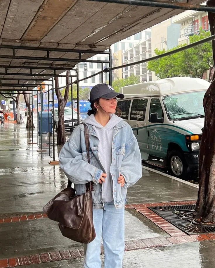 rainy summer day outfit