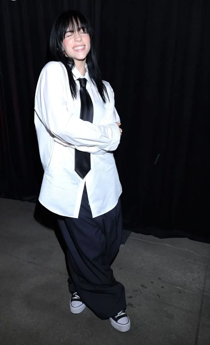 white shirt outfit